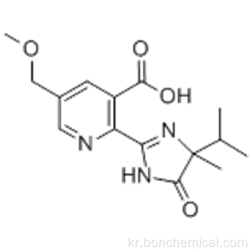 3- 피리딘 카르 복실 산, 2- [4,5- 디 하이드로 -4- 메틸 -4- (1- 메틸 에틸) -5- 옥소 -1H- 이미 다졸 -2- 일] -5- (메 톡시 메틸) CAS 114311-32-9